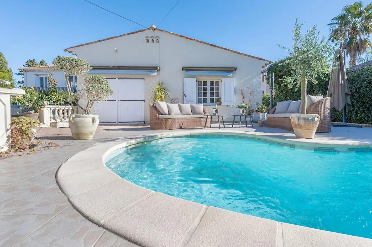 Villa Cap D 'Antibes Salis Beach 30 Meters